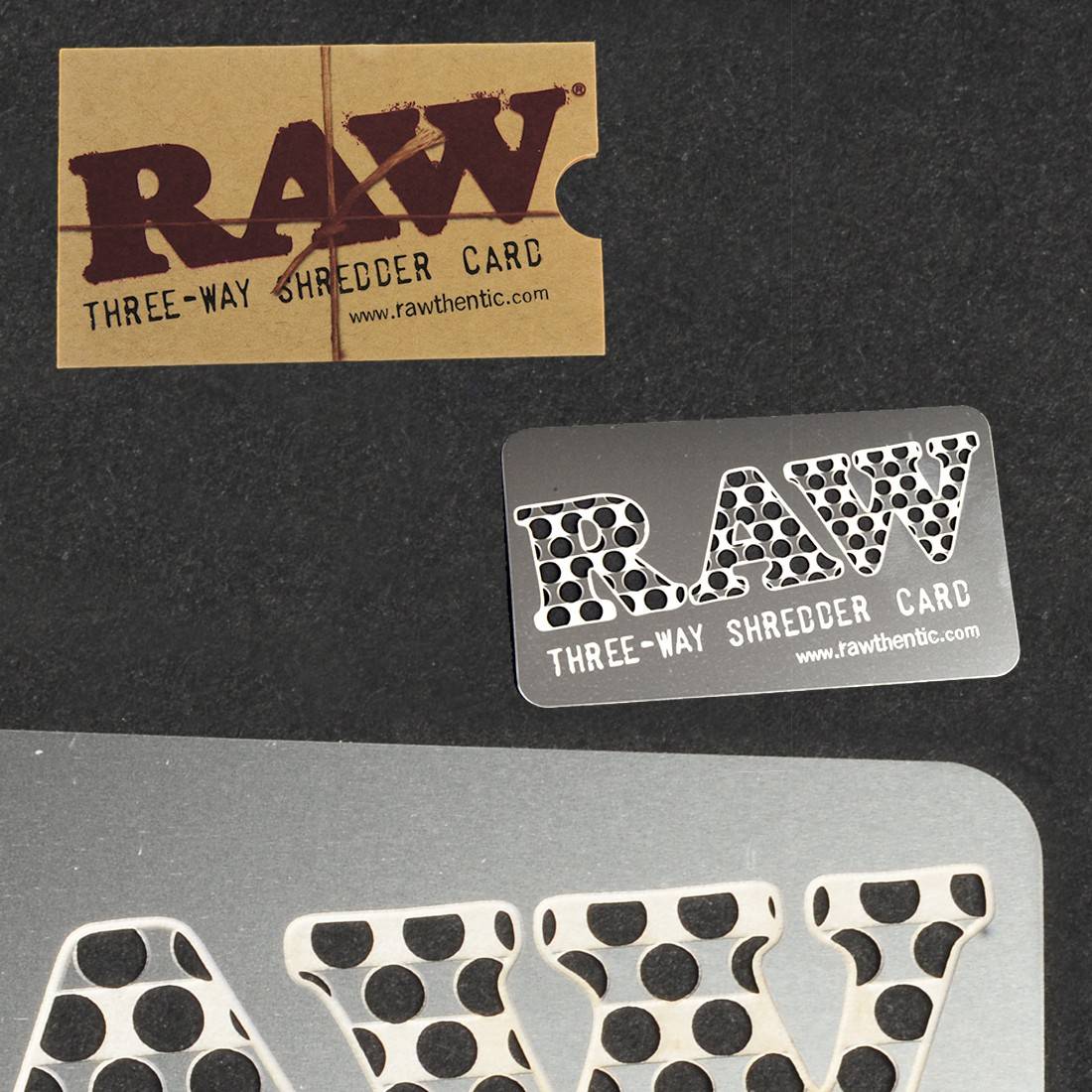 GRINDER CARTE RAW SHREDDER CARD